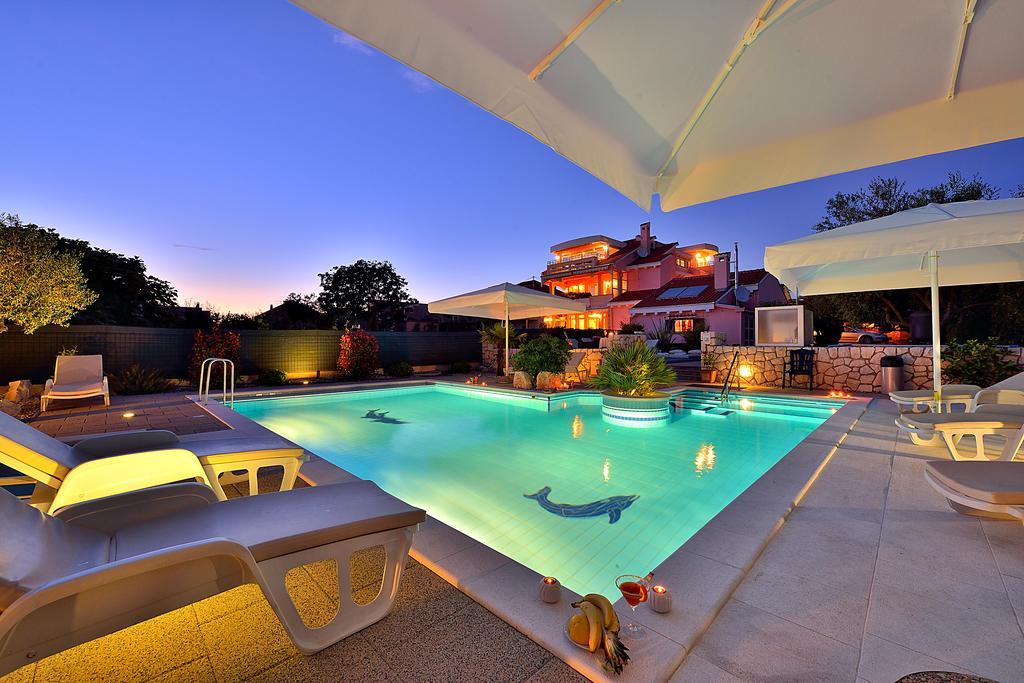 Villa Dalmatina Zadar Mit Pool Exterior foto
